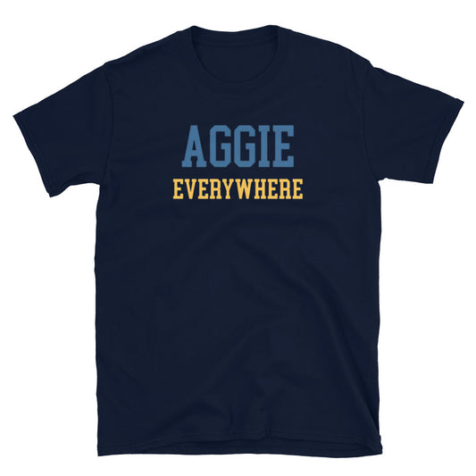 “Aggie Everywhere” Short-Sleeve Unisex T-Shirt